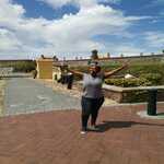 Picture of myself next to Castle of Good Hope